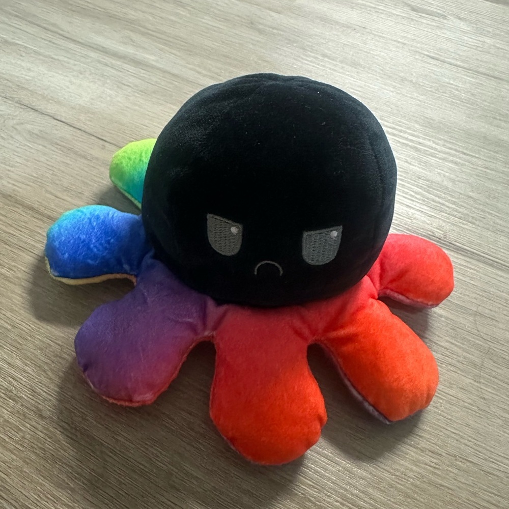 Reversible Octopus Plushie Toy